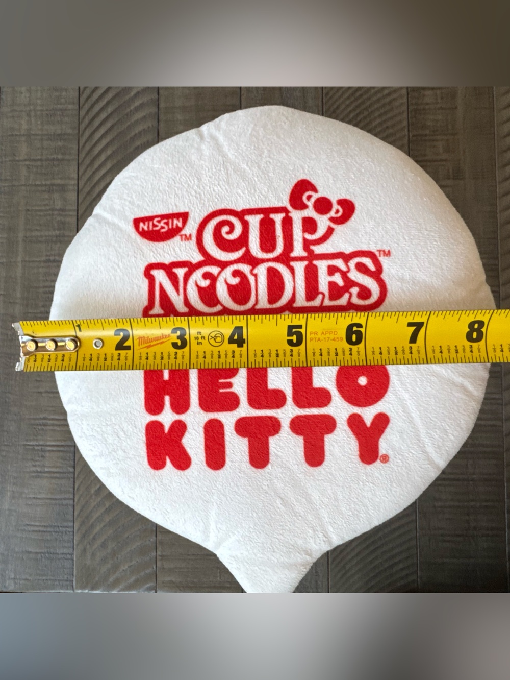 Nissin Cup Noodles - Hello Kitty Plush Container Kidrobot - Picture 12 of 15